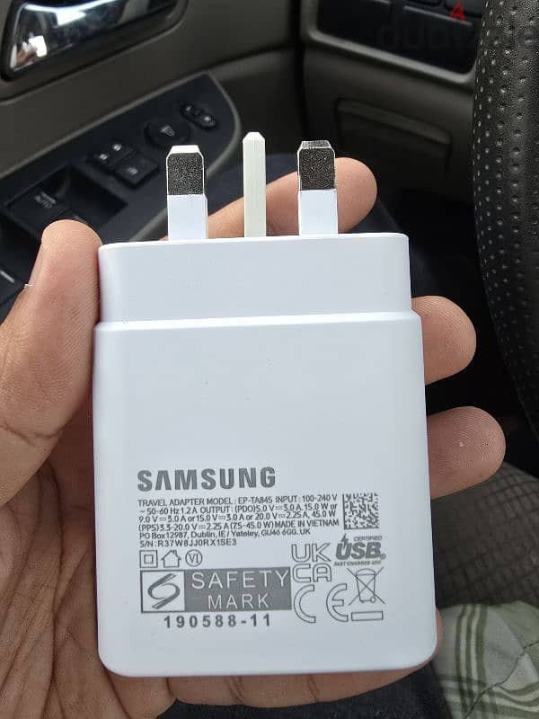 Samsung 45 Watt Charger Cable 1