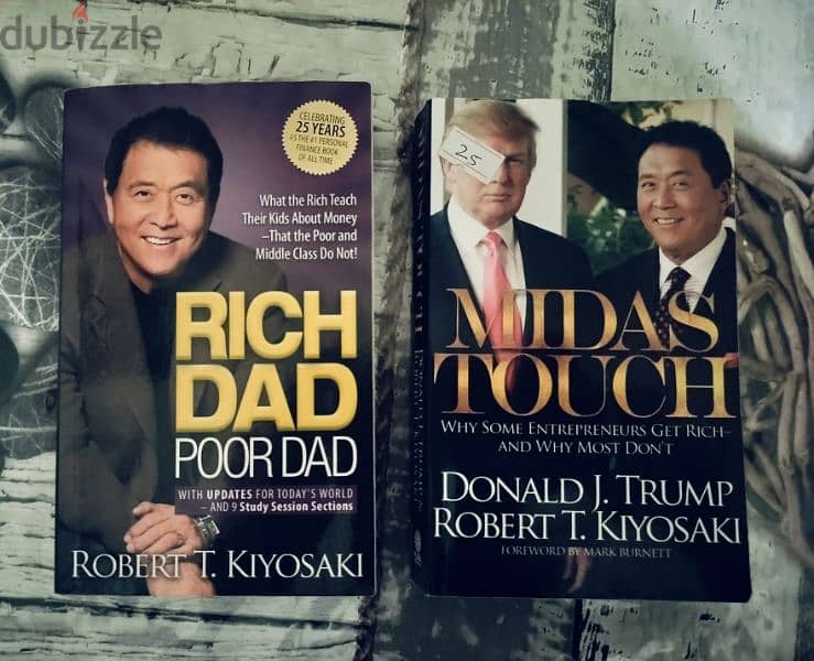 Rich dad poor dad book and. . . . . . 0