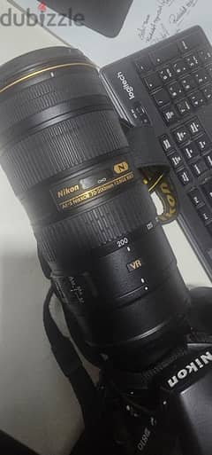 Nikon 70-200 mm lens last price 250 KD 0