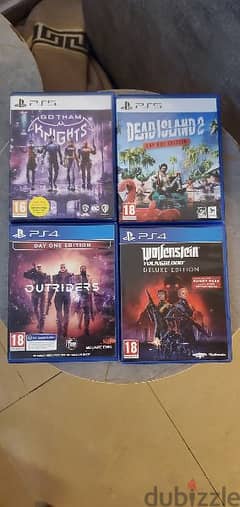 2 games ps5 and 2 games ps4 0