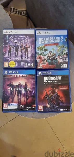 2 games ps5 and 2 games ps4 0