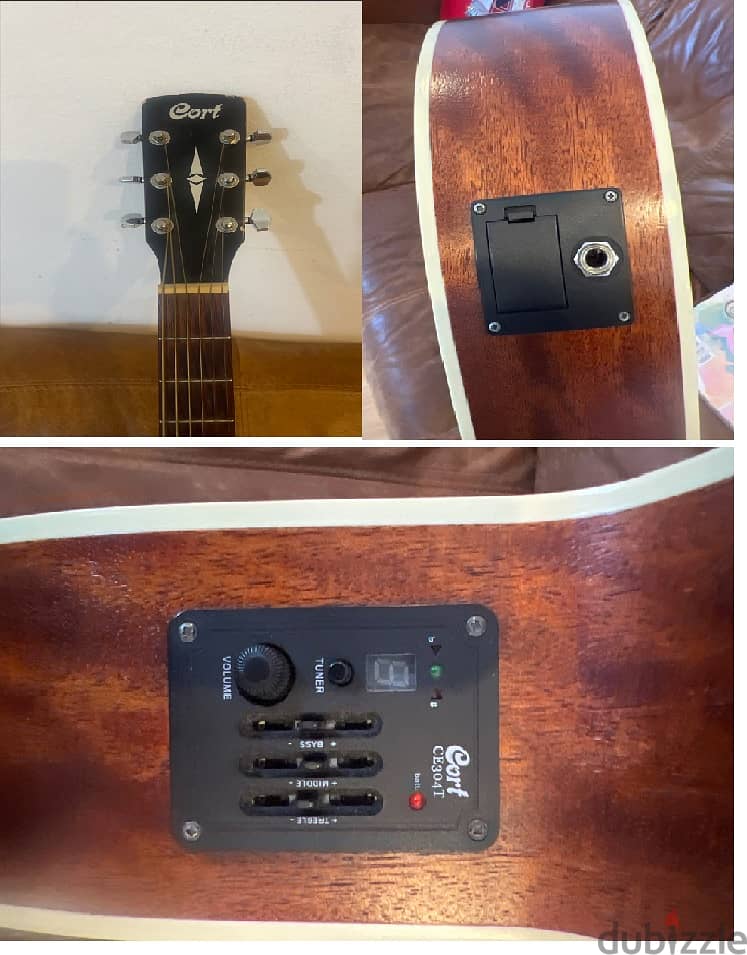 Electro Acoustic Guitar for sale  Brand : CORT 3