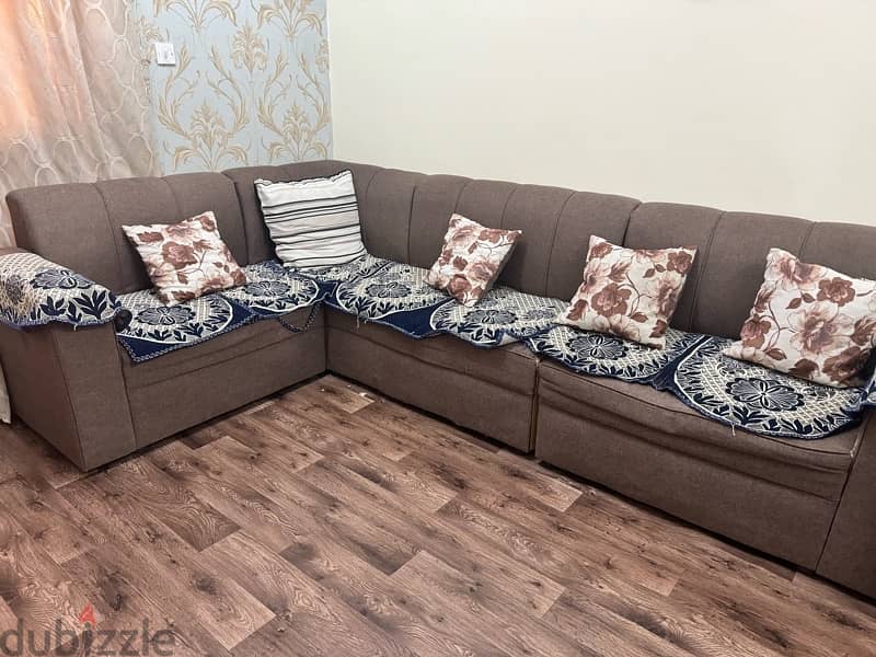 L shape  sofa set 1