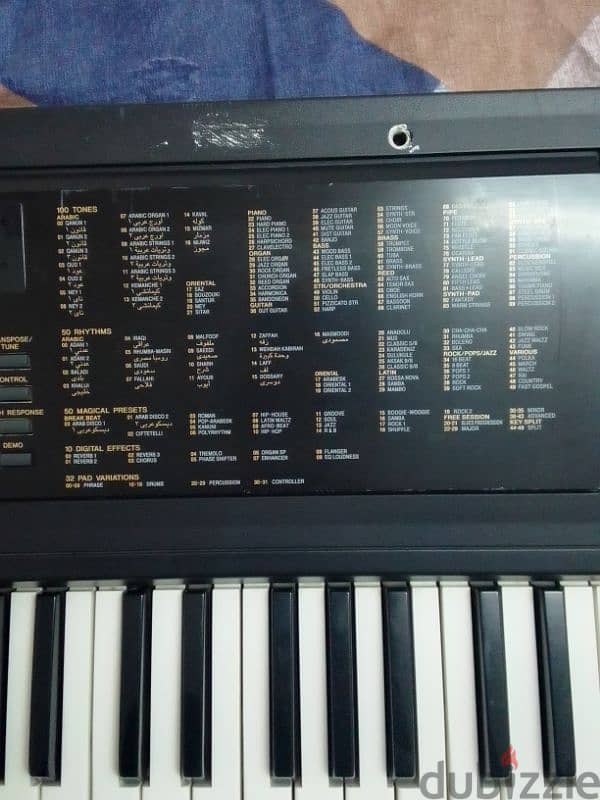 casio organ for sale. 6