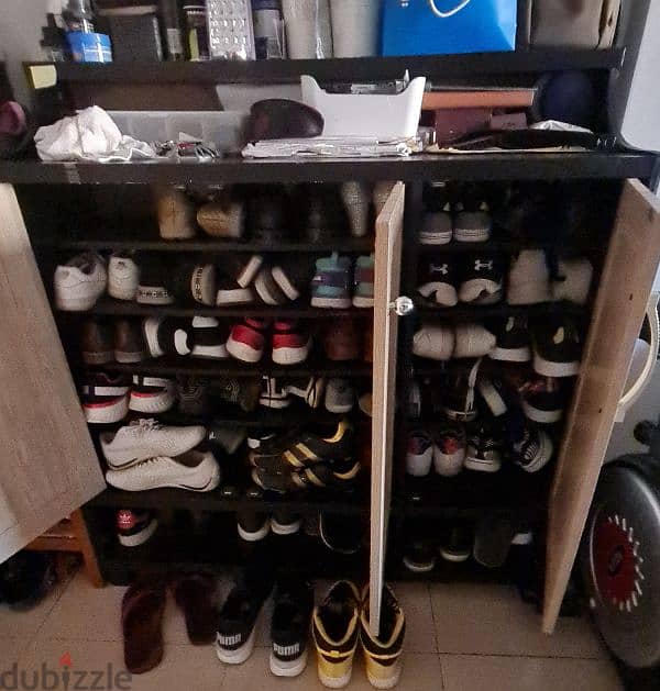 Two Spacious Shoe Rack Cabinets 3