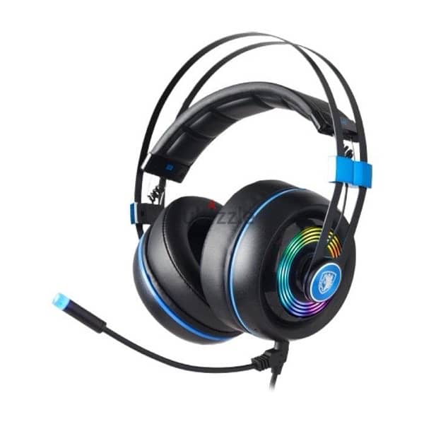 NEW Sades Armor RGB Wired Gaming Headset with mic 4