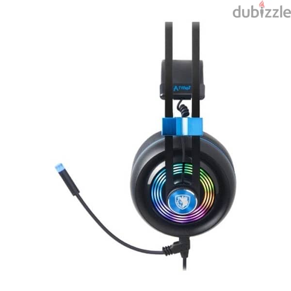 NEW Sades Armor RGB Wired Gaming Headset with mic 6