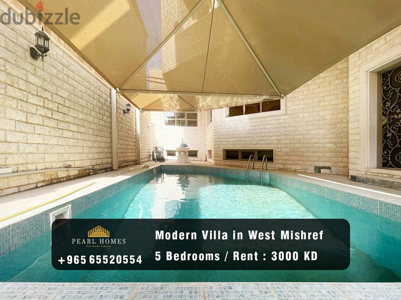 Villa for Rent in West Mishref 0