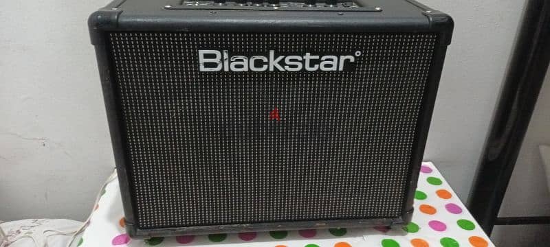 blackstar guitar amplifier and electric guitar 0