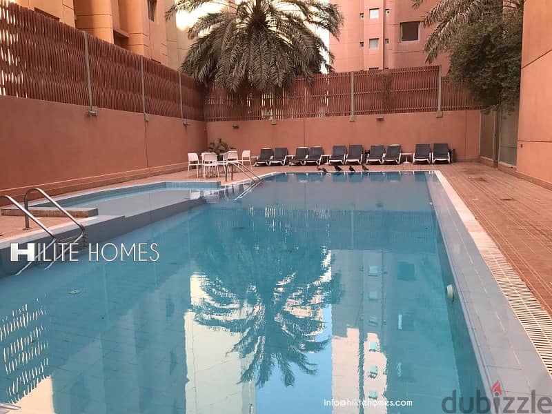 One bedroom furnished apartment for rent in Salmiya 1