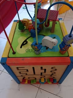 Toddler Activity cube (zoo) 0