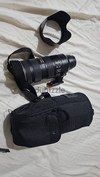 nikon camera lens 70.200 mm version ii VR lens 250 kd