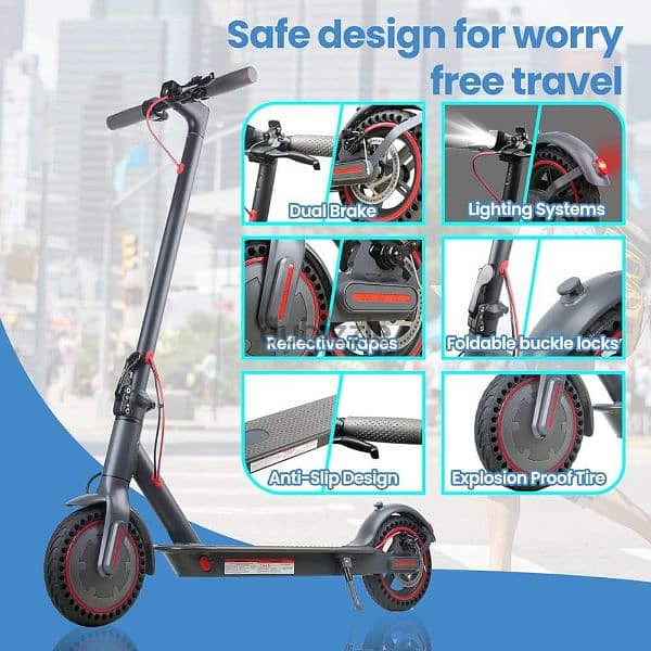 New Rohnan Wings Ht02 Electric Scooter For Sell in All Kuwait Delivery 2