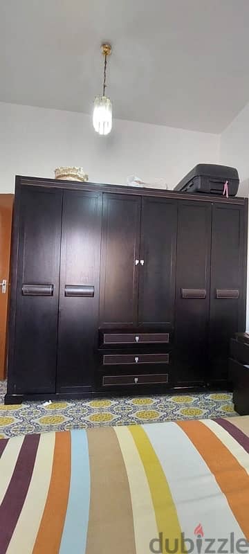 Bed + Wardrobe for Sale 1