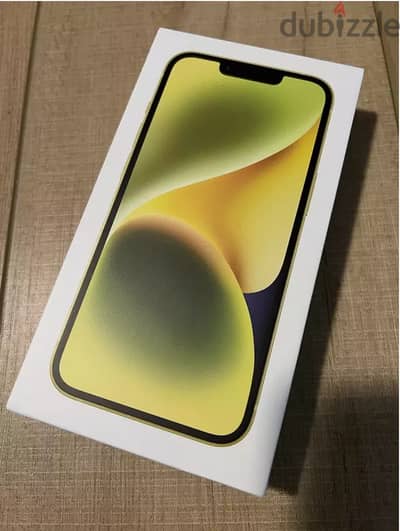 NEW Sealed Unlocked Apple iPhone 14 128GB Yellow OEM Apple Warranty!