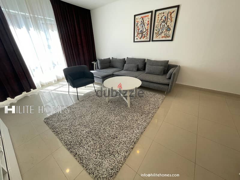 One bedroom furnished apartment for rent in Salmiya 1