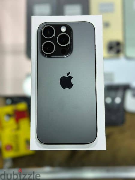 IPHONE 15 PRO BALCK TITANIUM 512GB 3