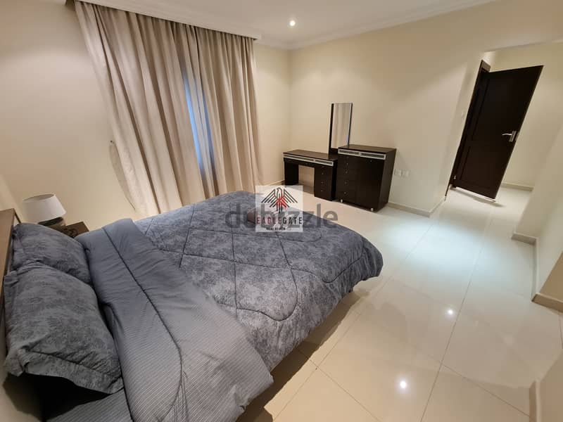 Fully furnished spacious 2 bedroom duplex apartment in Mangaf 4