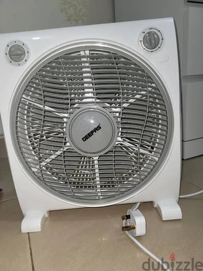 geepas box fan