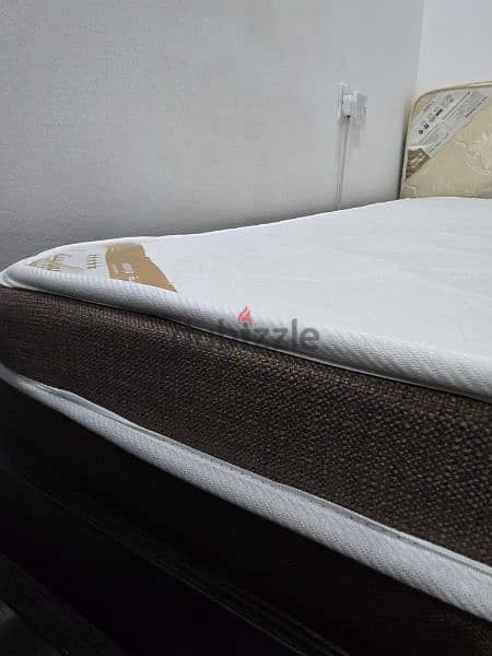 Medicated mattress soft top layer 160x200cm 1