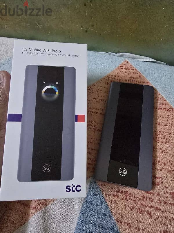 STC - WIFI Pro 5G Router 7000Mah Battery 0