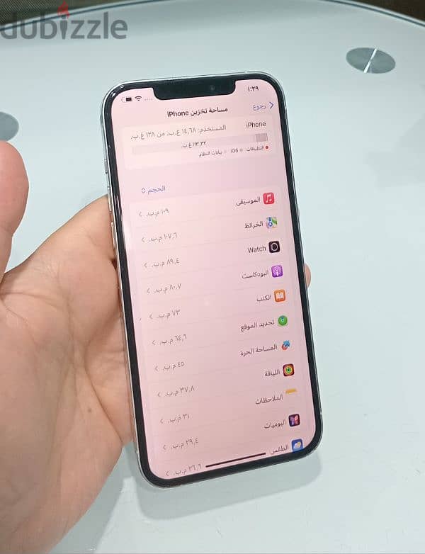 ايفون 12 pro max جيجا 128 6