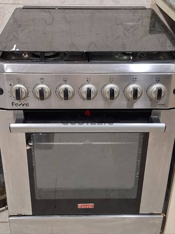 ferre gas stove including griller 1