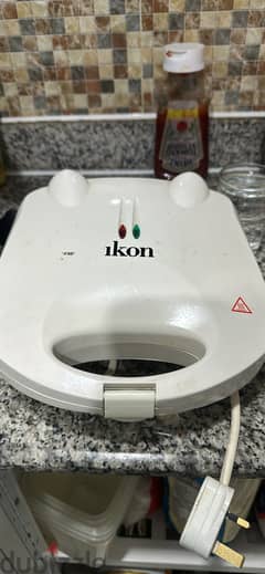 Ikon sandwich grill 0