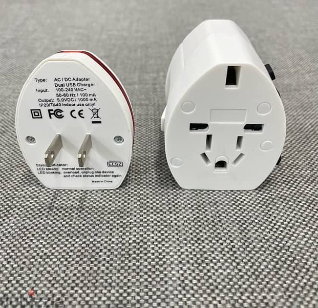 Fast Charging Travel Adapter for Samsung and iPhone Cellphones 5