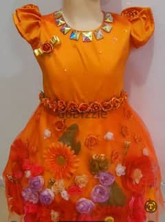 kids frock, party wear 0