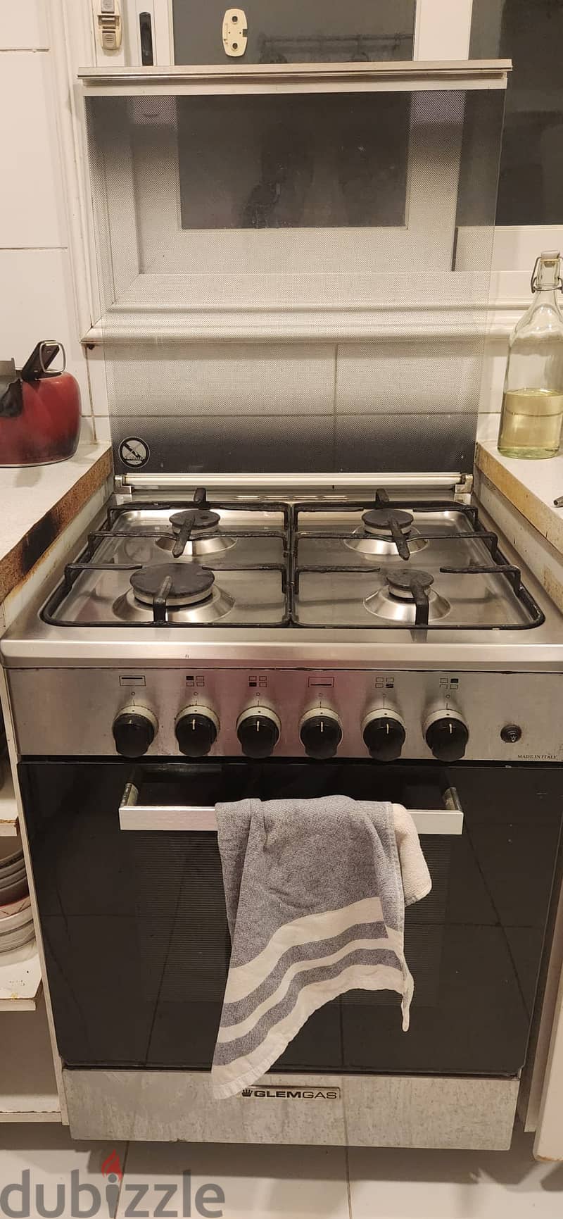 4-Burner Glem Gas Kitchen Stove 0