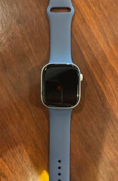 Apple Watch Series 10 with Blue Band - 46mm Large 0