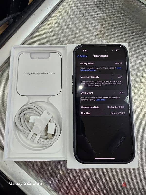 Iphone 15 Pro 256gb Natural Titanium for sale! 1