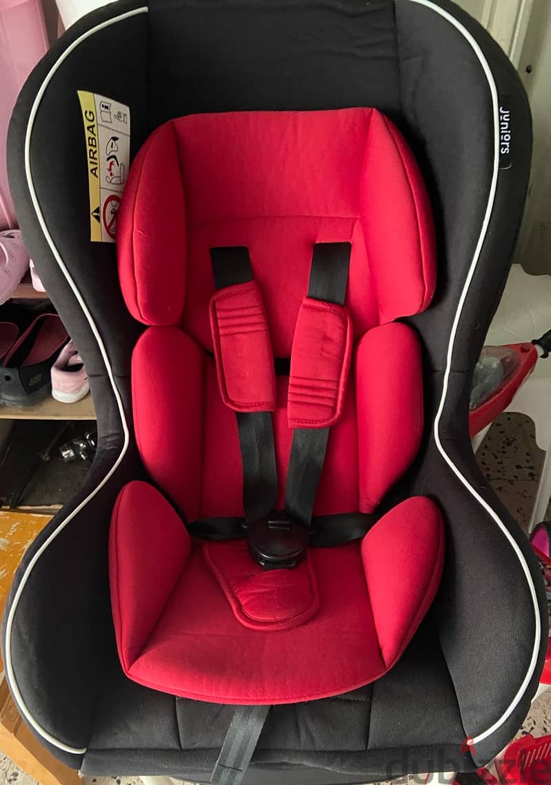 Juniors brand car seat 3