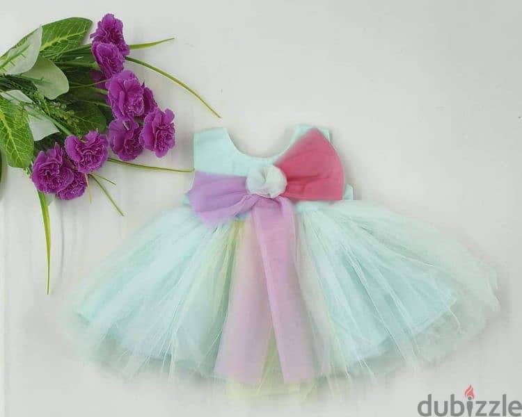 kids frock. net frock 1