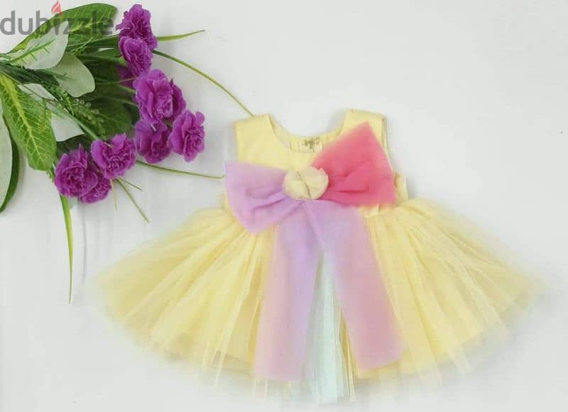 kids frock. net frock 2