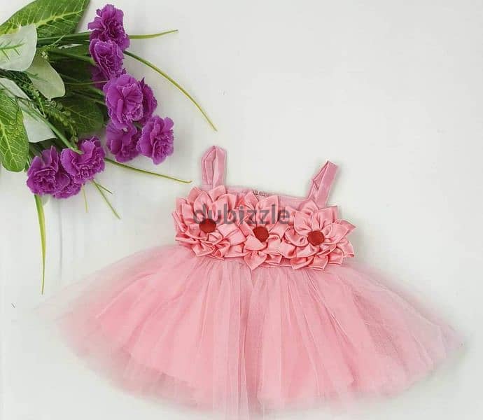 kids frock. net frock 3