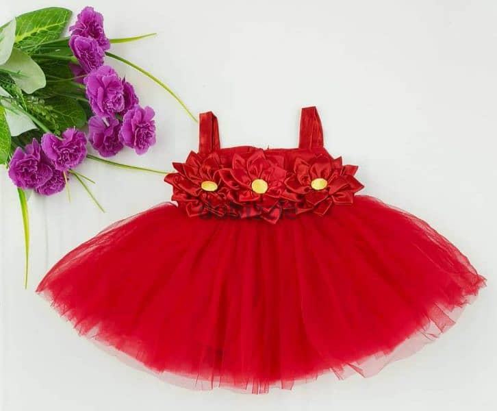 kids frock. net frock 4