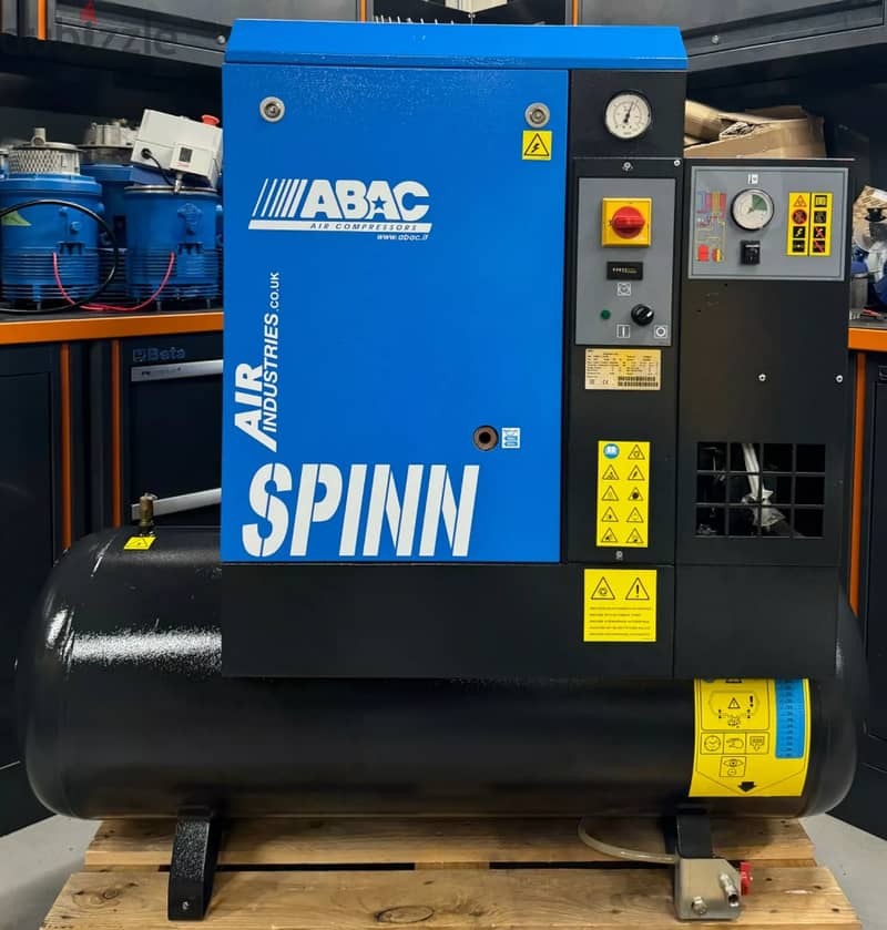 ABAC SPINN New Compressor + Dryer! 5. 1