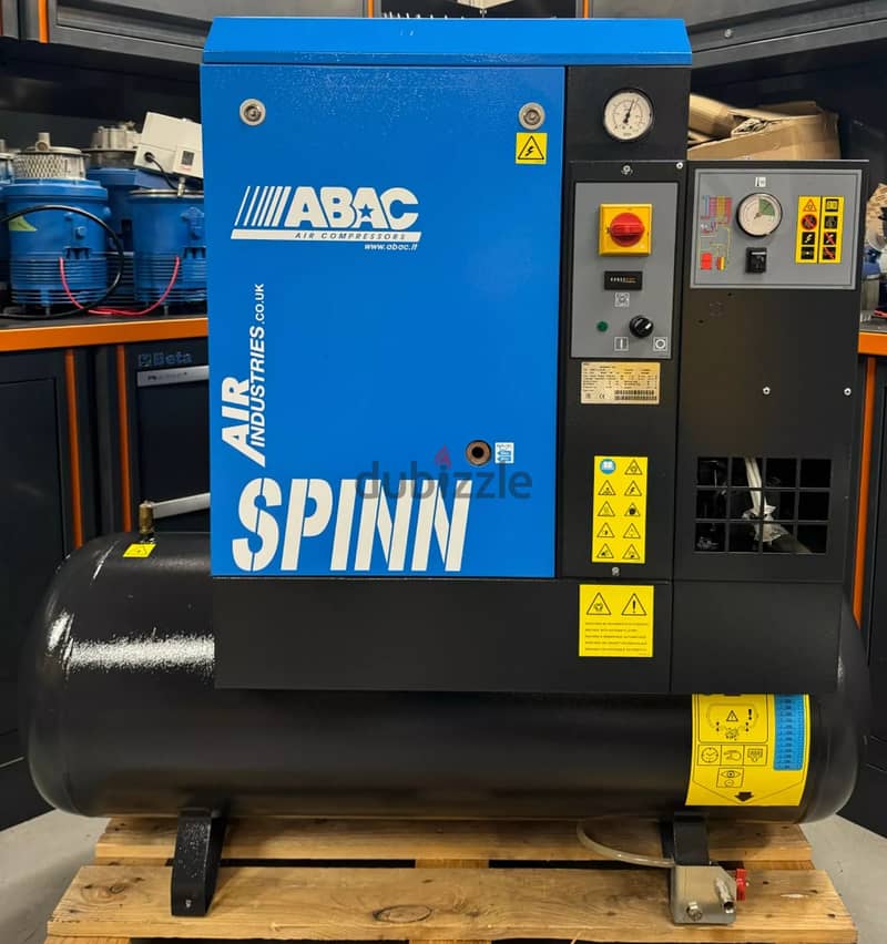 ABAC SPINN New Compressor + Dryer! 5. 2