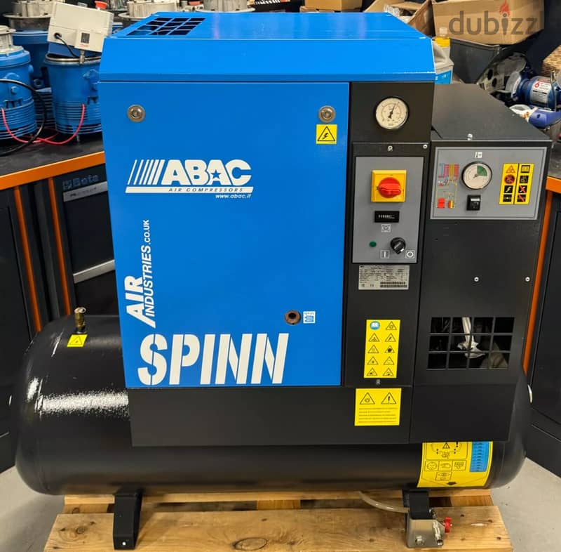 ABAC SPINN New Compressor + Dryer! 5. 3