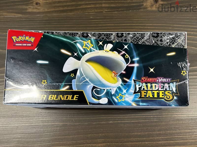 Pokemon TCG Paldean Fates BOOSTER BUNDLE DISPLAY BOX Sealed 10 Bundle 3