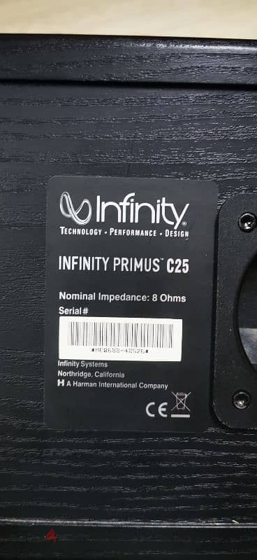 INFINITY Senter speaker 4