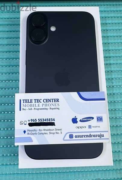 iPhone 16 Plus 5G 256 GB  Black 1 Days Used Only ! 1