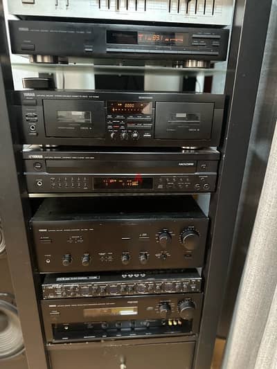 yamaha audio system 4 pieces