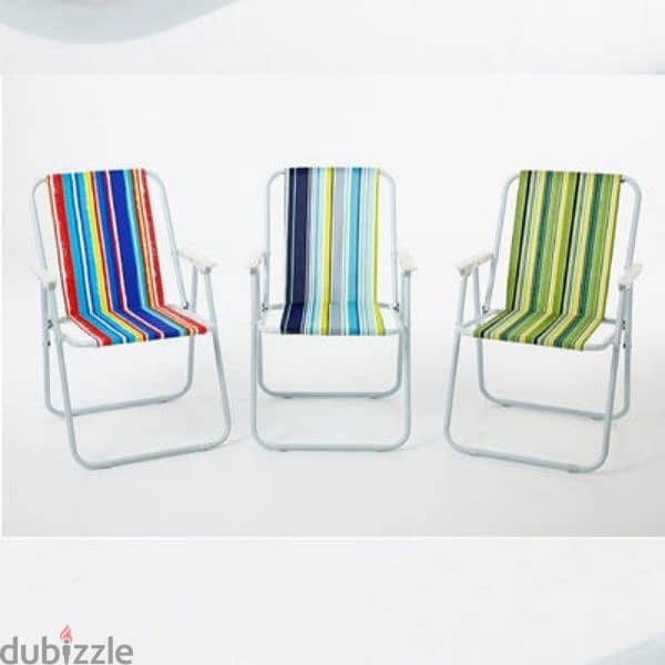 Foldable Outdoor Chair - Assorted Colors 0