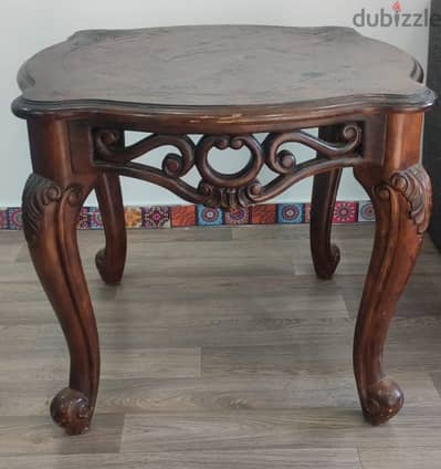 wooden table