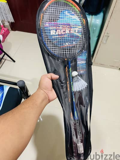 Badminton Al Nasser brand new  pair in only 3 kd with packing nd bill