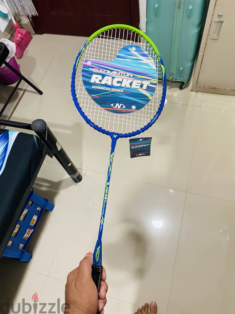 Badminton Al Nasser brand new  pair in only 3 kd with packing nd bill 1