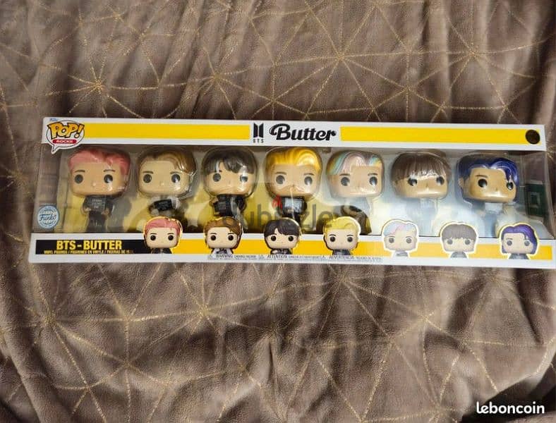 brand new bts butter funko الثمن الاصلي 35 دينار جديد لم يفتح 0